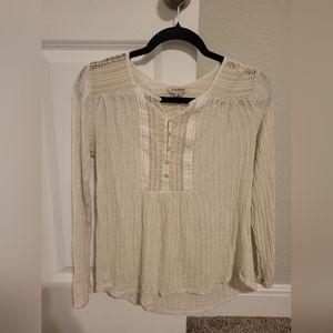 Luck Brand size Medium long sleeve top